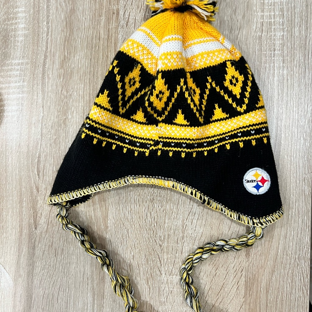 Steelers Black and Yellow Knit beanie